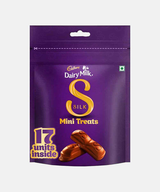 Cadbury Dairy Milk Silk Minis Chocolate 153 Gm 18 Treats