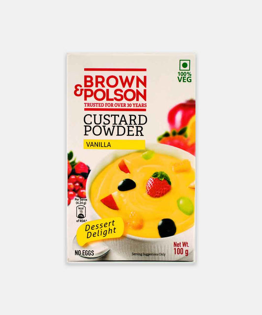 Brown & Polson Vanilla Custard Powder 100 Gm