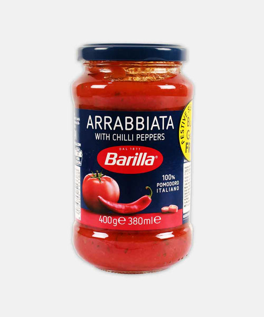 Barilla Arrabbiata With Chilli Peppers Sauce 400 Gm