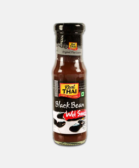 Real Thai Black Bean Wok Sauce 150 Ml