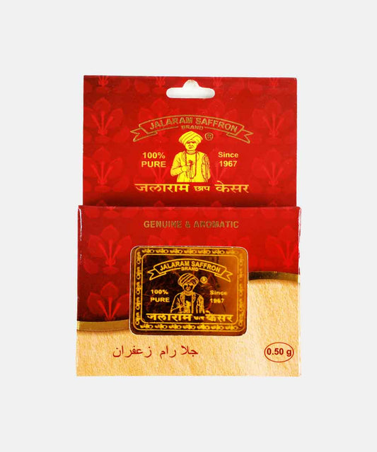 Jalaram Saffron/Kesar 1/2 (0.50) Gm