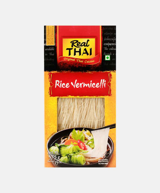 Real Thai Rice Vermicelli Noodles 375 Gm
