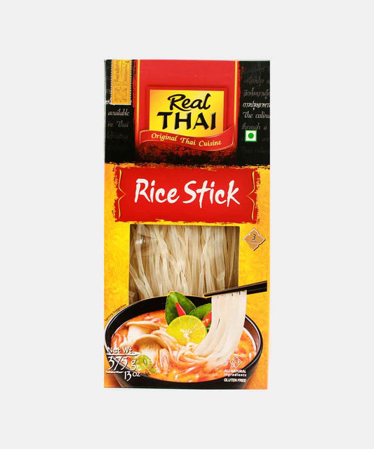 Real Thai Rice Stick Noodles 3Mm 375 Gm