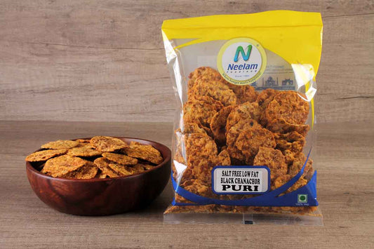 Less Oil Black Chana Jor Puri Bulk