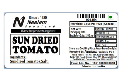 sun dried tomato 100