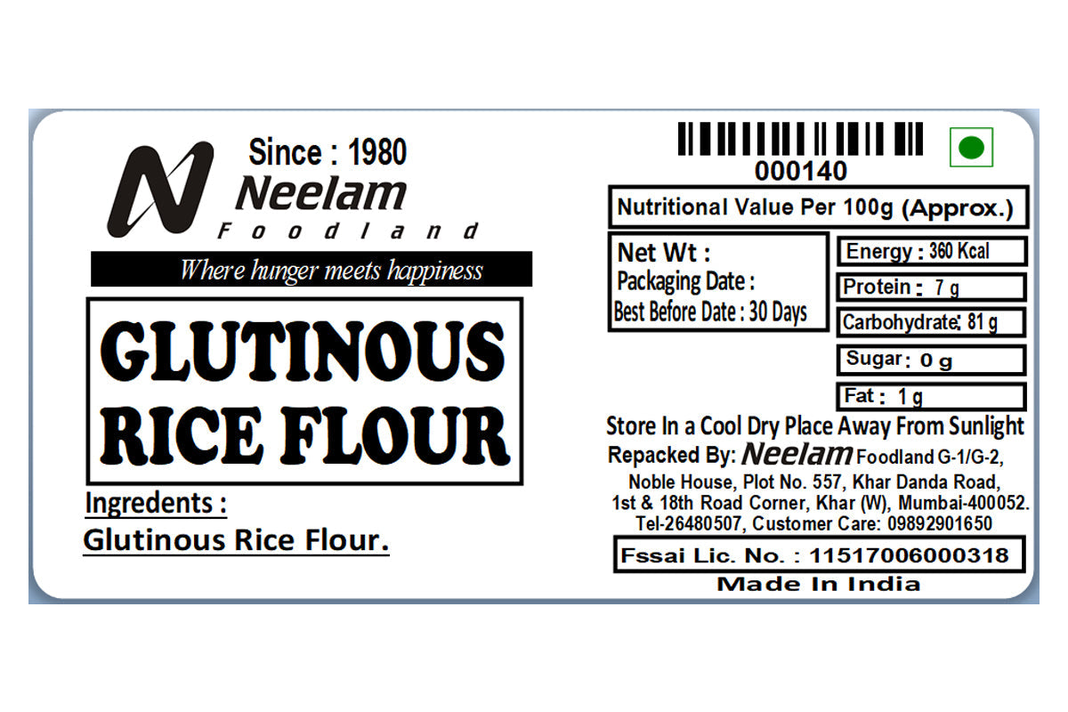 glutinous rice flour 500 gm