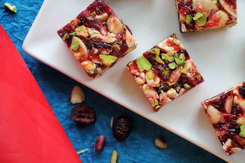 SUGAR FREE CRANBERRY & DRY FRUITS SWEETS