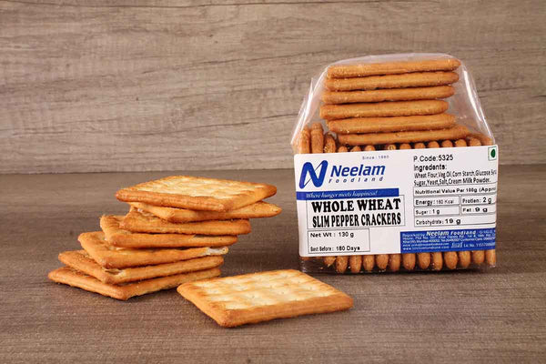 WHOLE WHEAT SLIM PAPPER CRACKERS BISCUITS