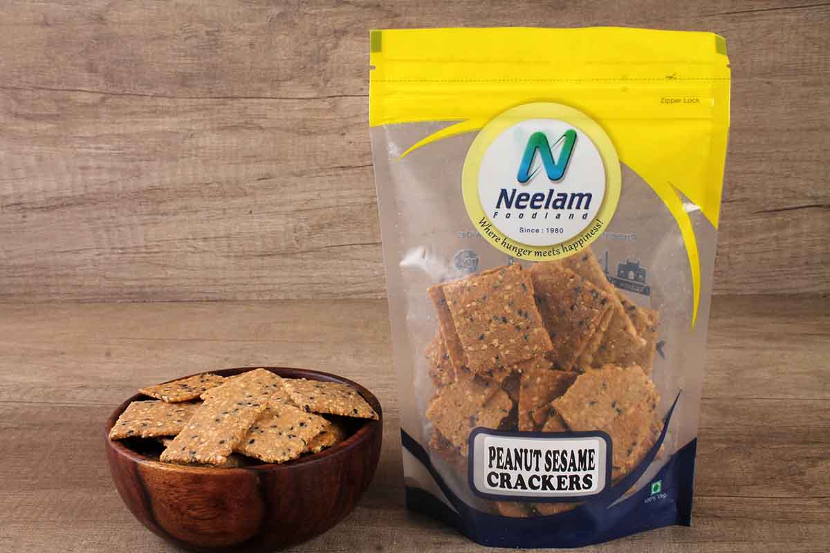 peanut seasame crackers 125