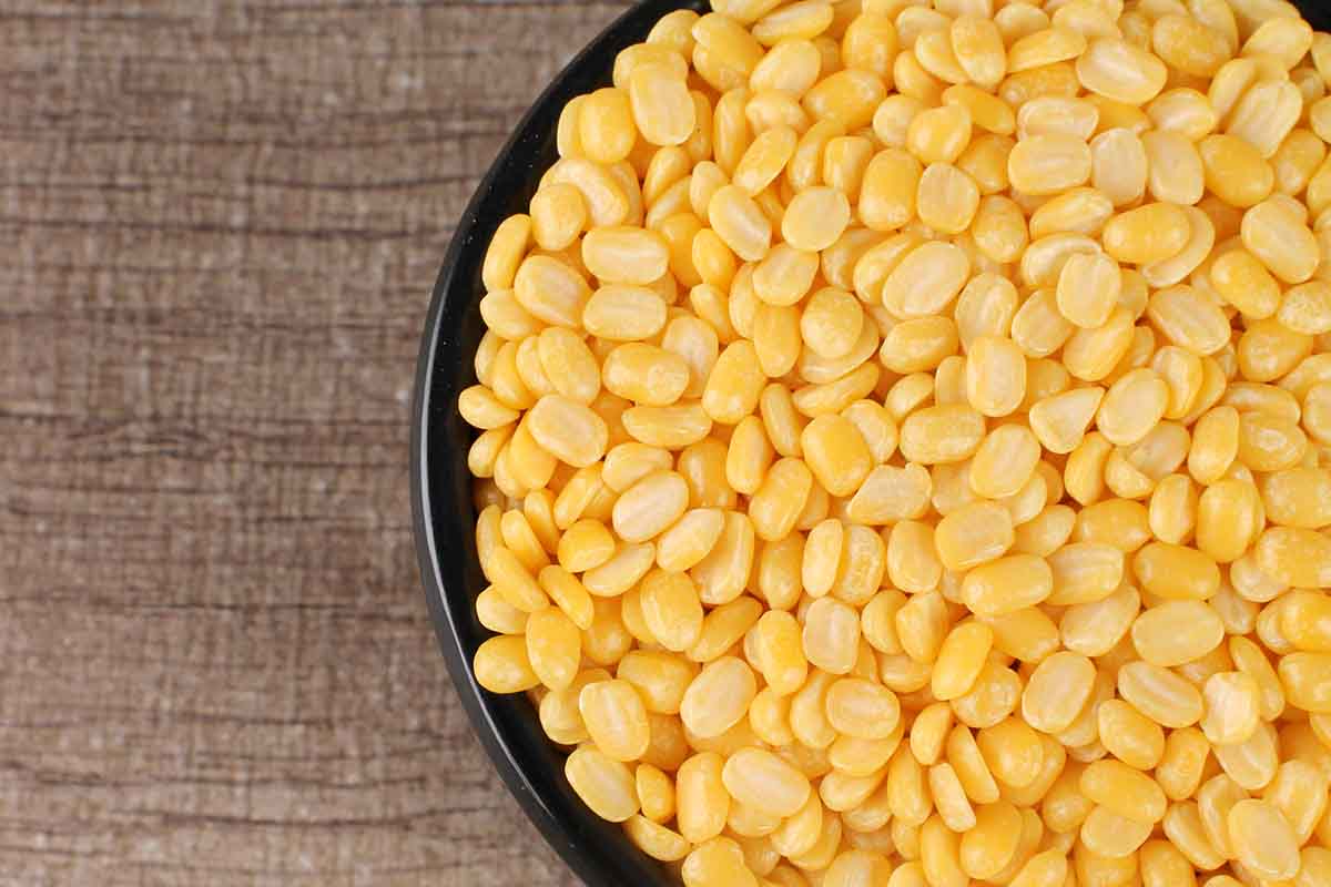 split yellow mung beans/moong dal yellow 250
