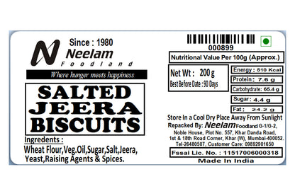 salted jeera biscuits 200