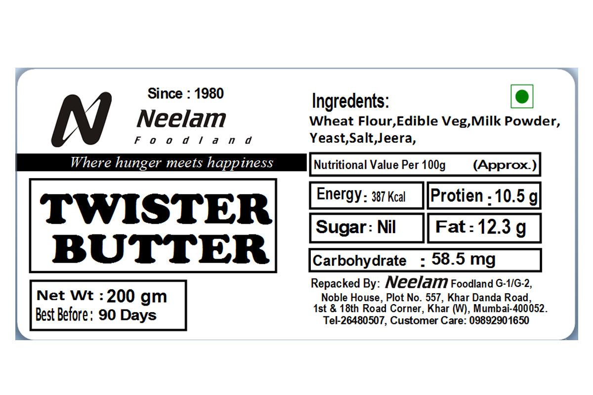 twister butter 200
