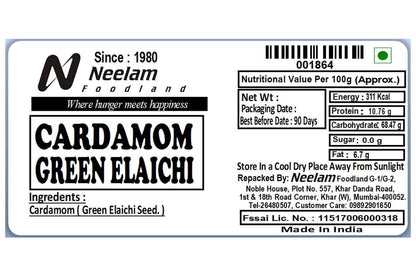 whole green cardamom / elaichi 20