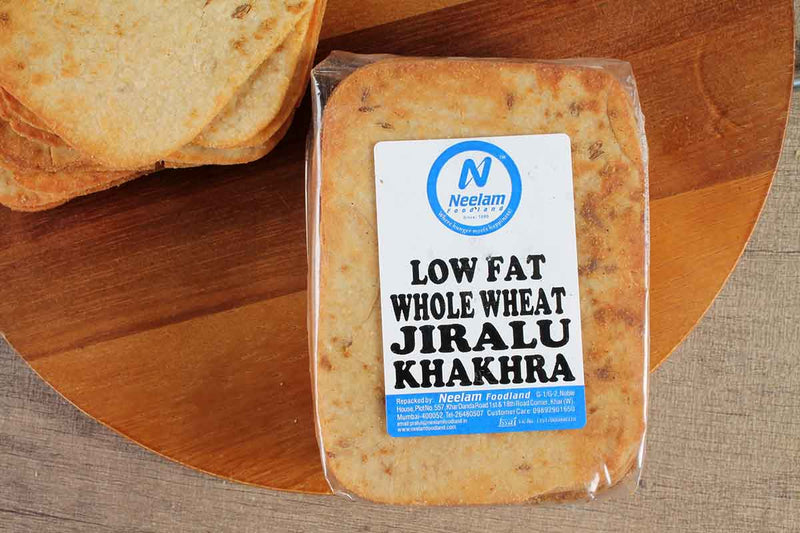 LOW FAT WHOLE WHEAT JEERALU KHAKHRA MOBILE