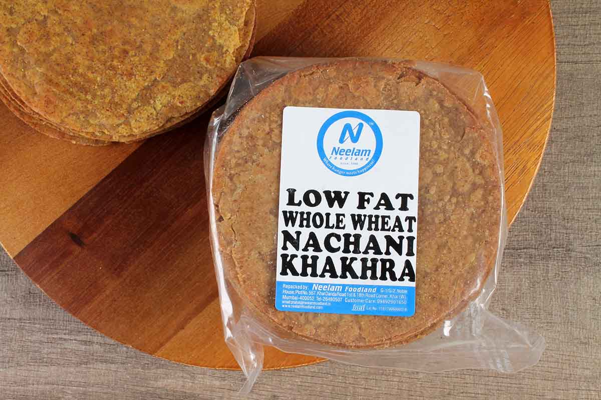 whole wheat nachani khakhra mini 200