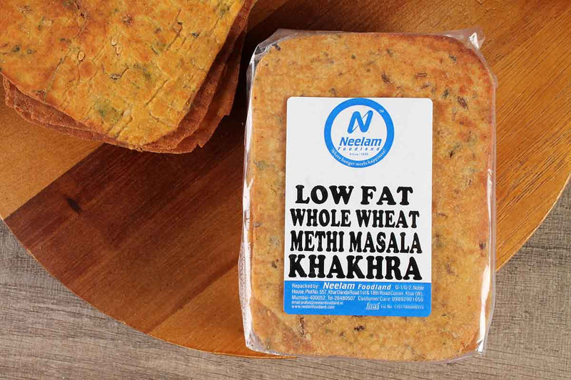 LOW FAT WHOLE WHEAT METHI MASALA KHAKHRA MOBILE