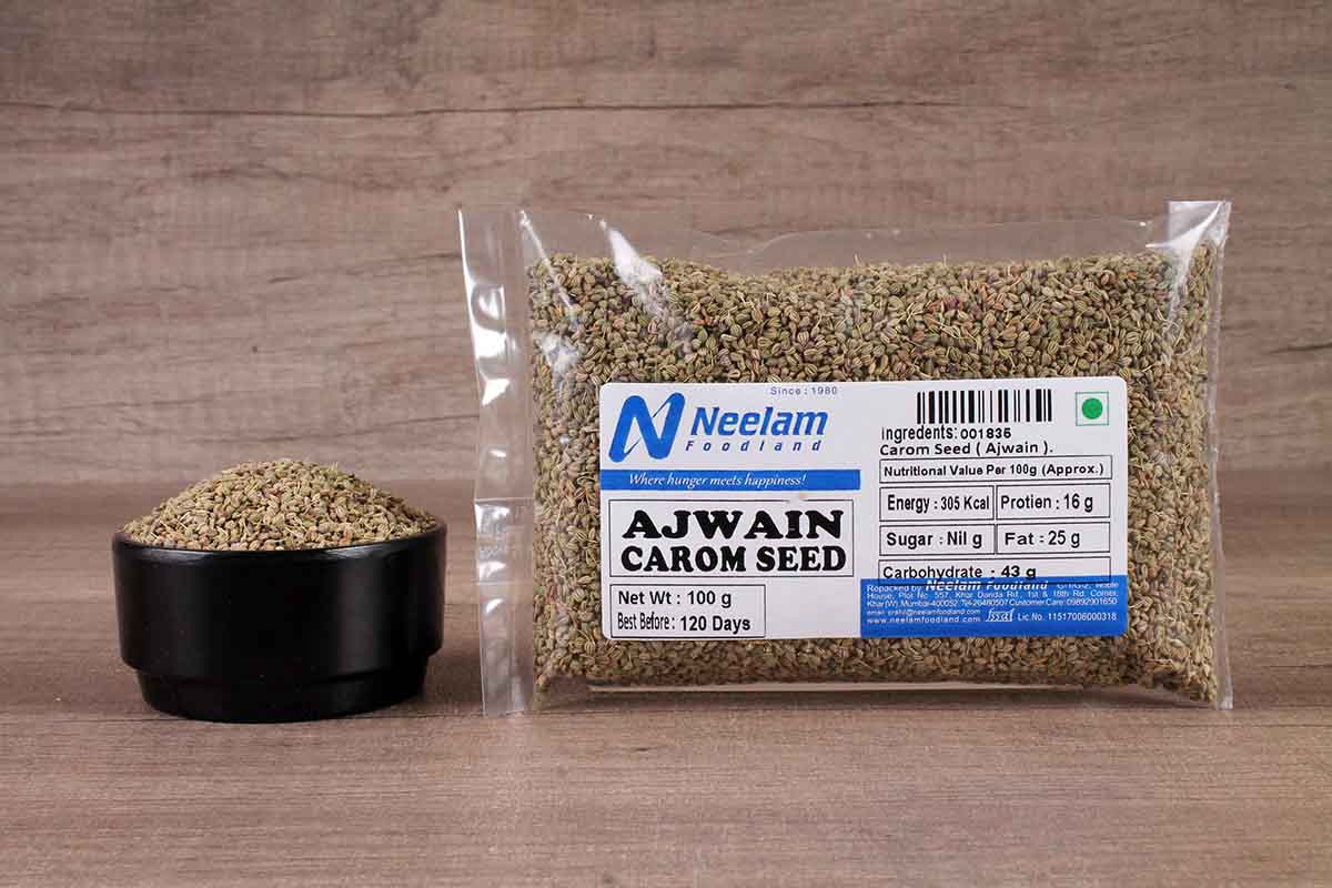 carom seeds/ajwain 100