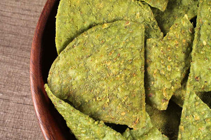 tortilla chips spinach & herbs 120
