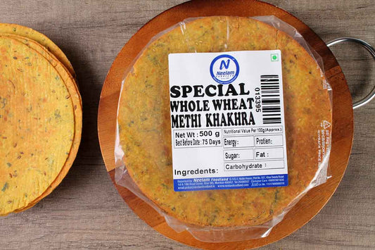 whole wheat methi khakhra 500