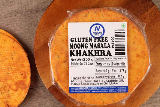 gluten free moong masala khakhra 250