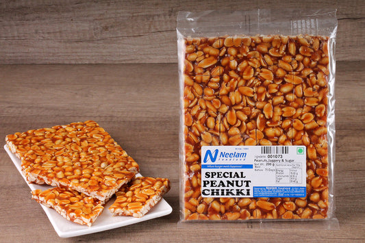 peanut chikki square 200