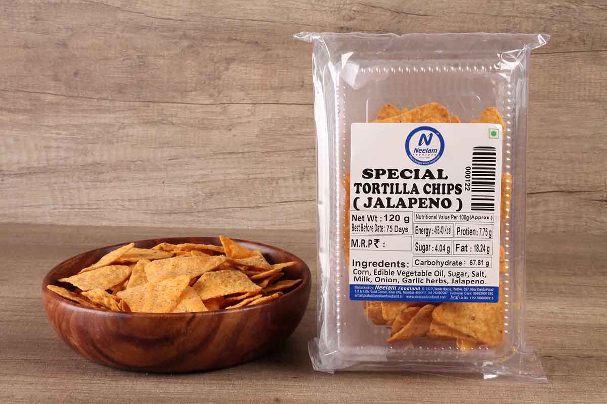 tortilla chips jalapeno 120