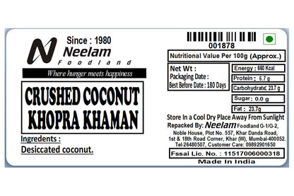 desiccated coconut khopra khaman 100