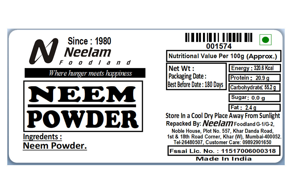 neem powder 100