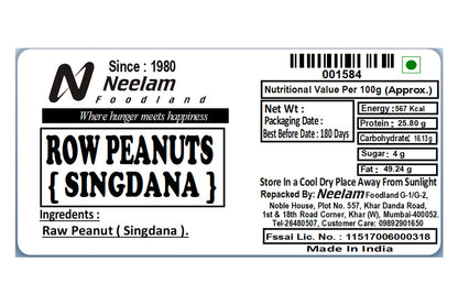 raw peanuts/kacha shindana 500