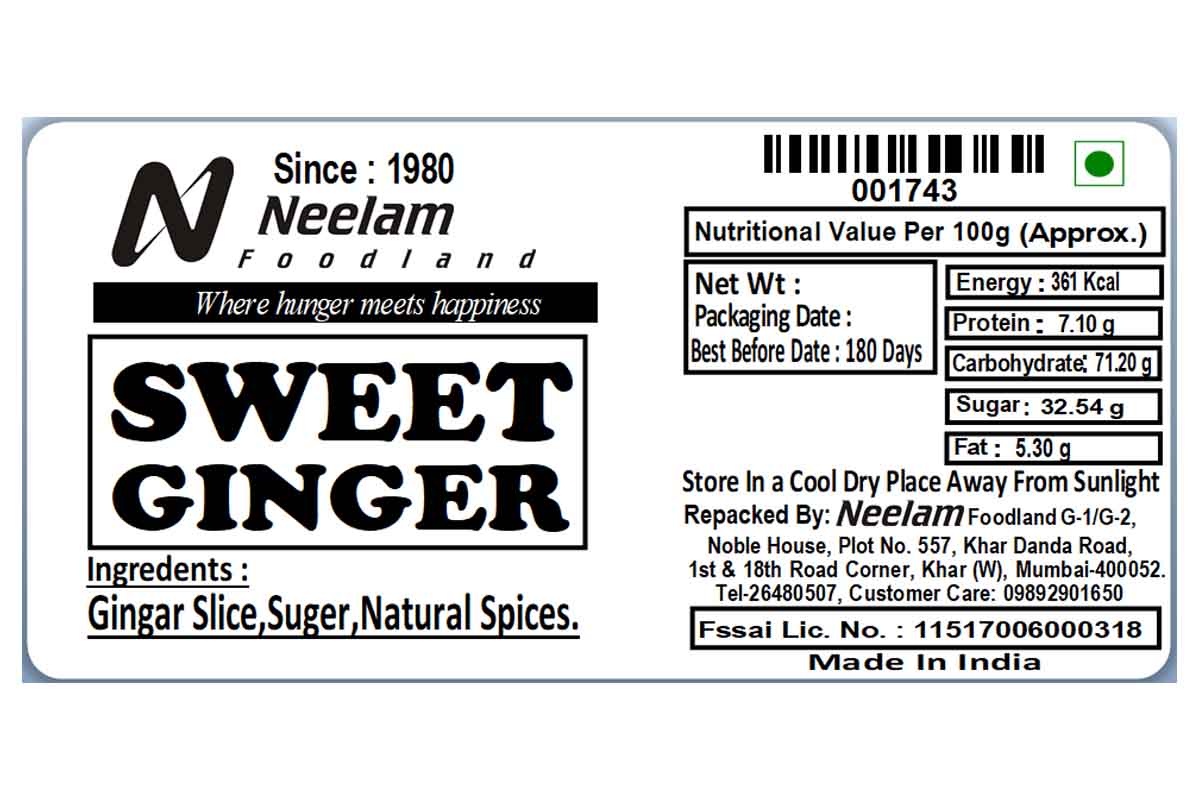 sweet ginger 200