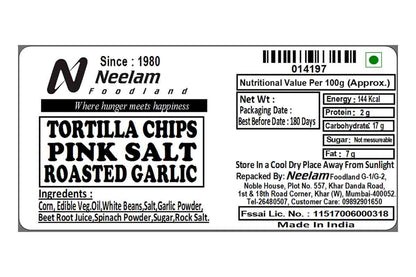 tortilla chips pink salt roasted garlic 120