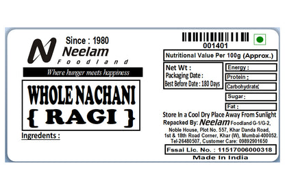 whole nachani/ragi/finger millets 500